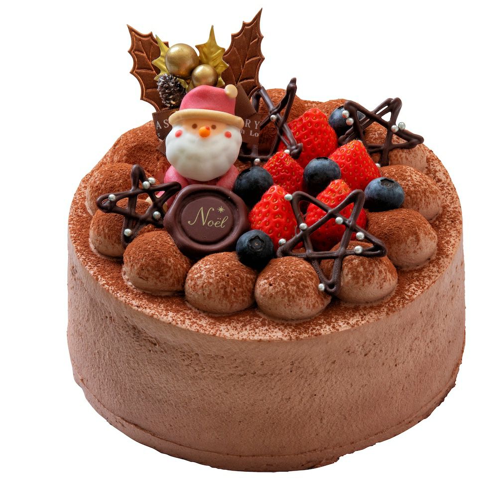 （19）クリスマスデコレーションチョコクリーム 8号